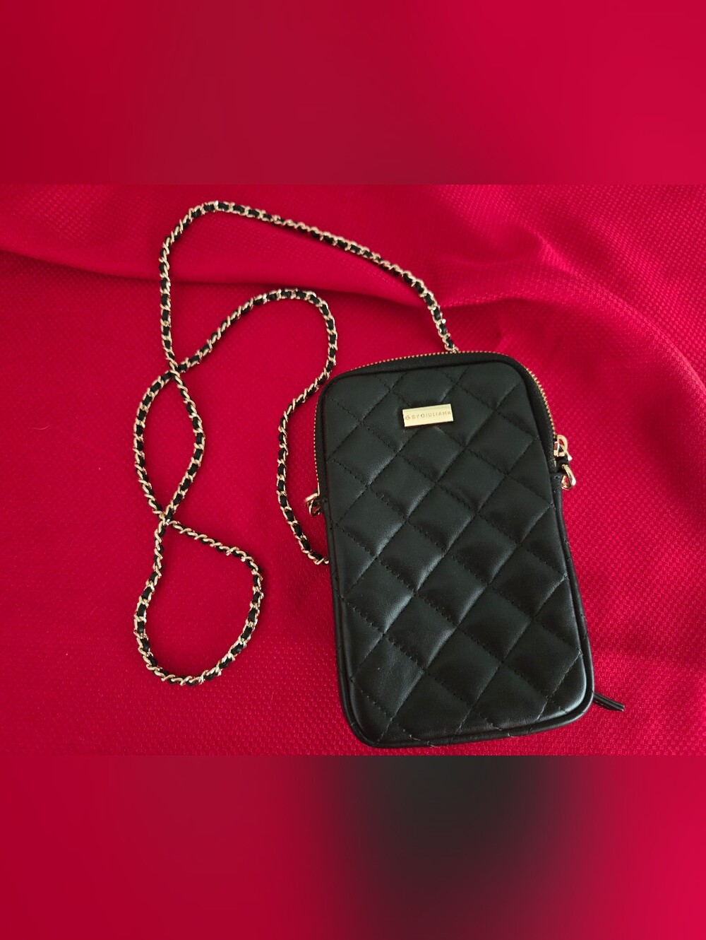 G by Giuliana Black Label Quilted Leather Crossbody